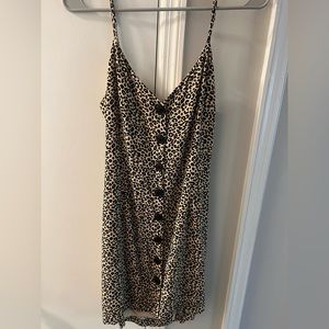 Forever 21 leopard print dress